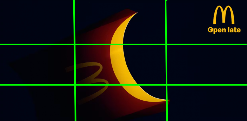 Open late image showing alignment