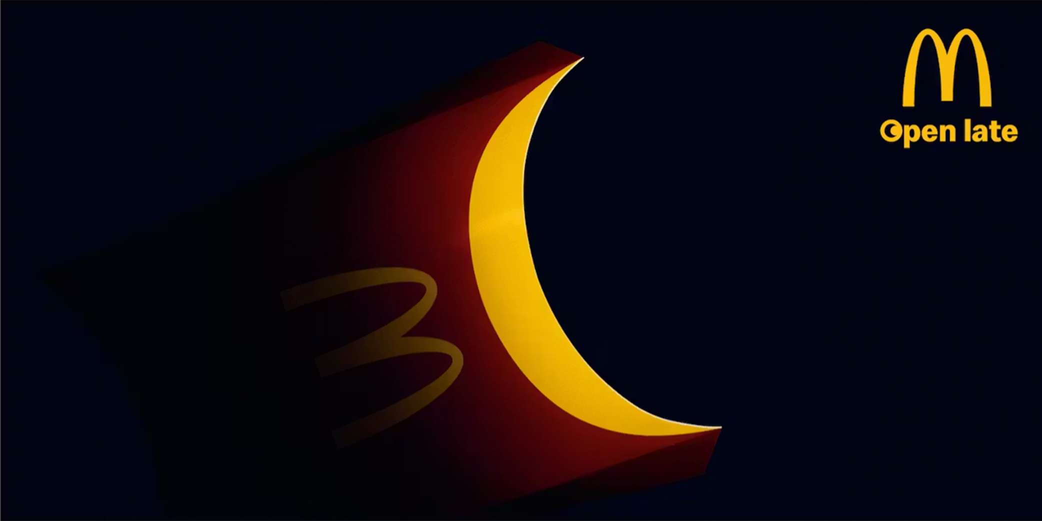 Open late ad by Leo Burnett created in 2020 for McDonalds in Italy
